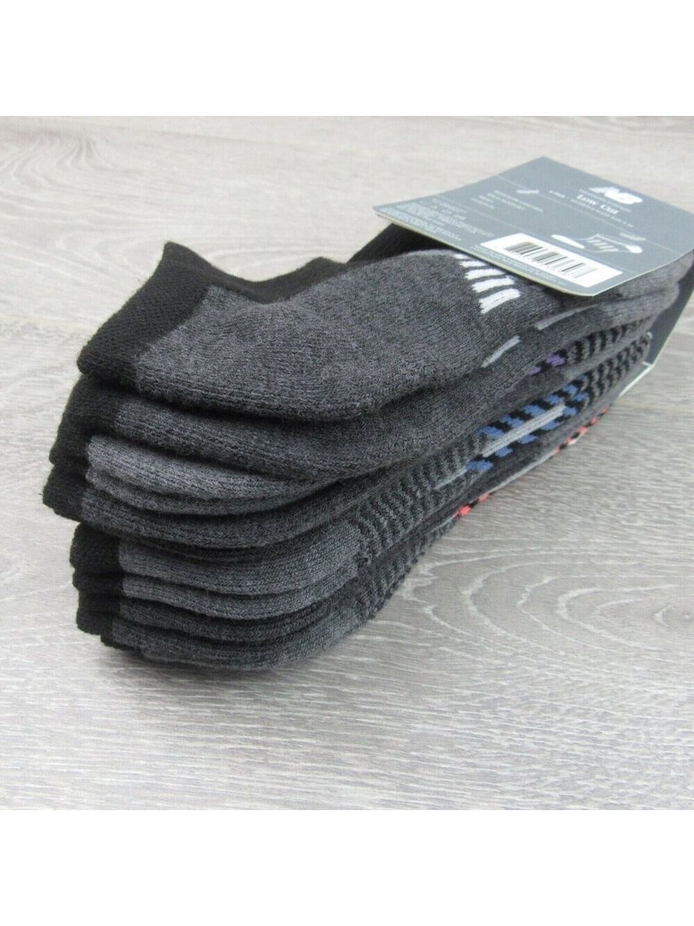 New Balance Enhanced Cushion Low Cut Socks Womens Size (4-10) 6 Pairs Pack NEW - Picture 7 of 9